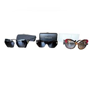 D&G, Versace, Prada sunglasses